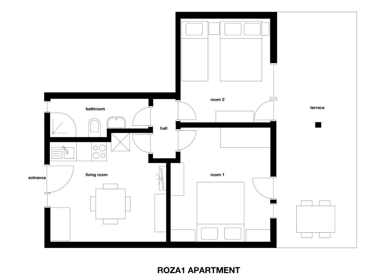 Apartments M&R Spadina Vodice Exterior foto